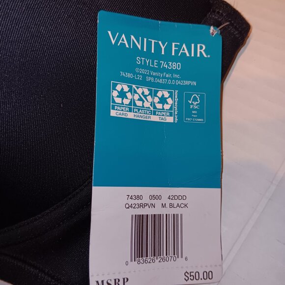 VANITY FAIR BEAUTY BACK STRAPLESS BRA - Picture 5 of 9